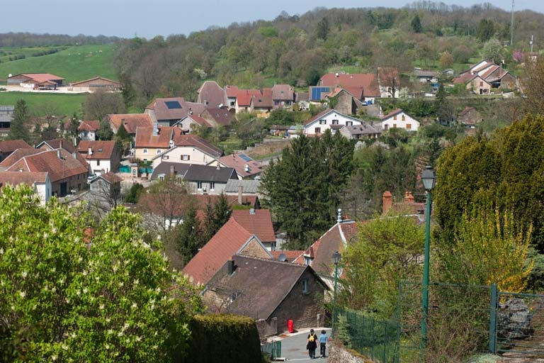 Le quartier de Rougemontot.