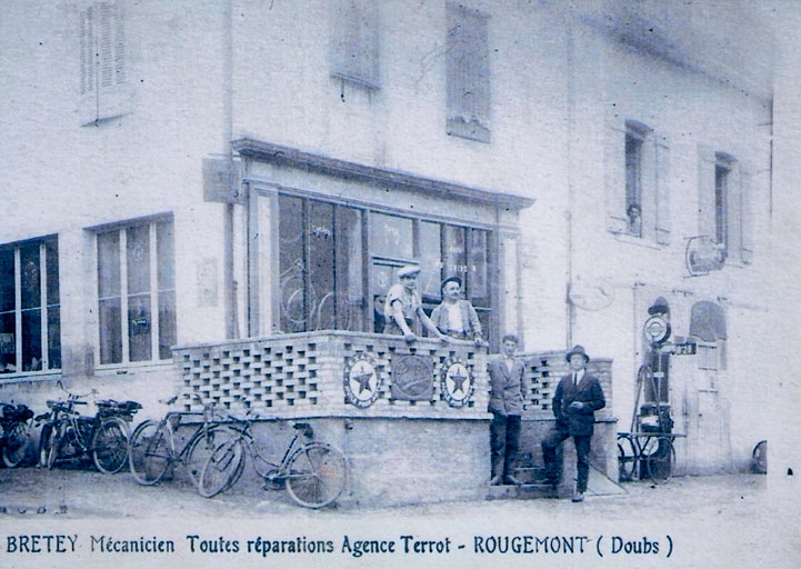 Bretey Mécanicien Toutes réparations Agence Terrot - Rougemont (Doubs). S.d. [3e quart 20e siècle].