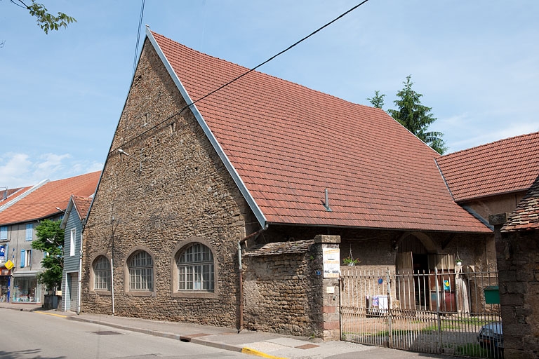 Ferme au 7 rue du Vieux Moulin (2010 AK 187) : la grange.