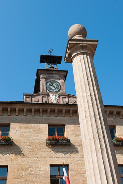 Détail de la façade antérieure.