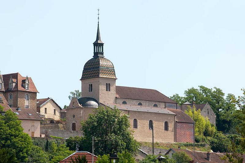 Vue générale depuis le bas du village.