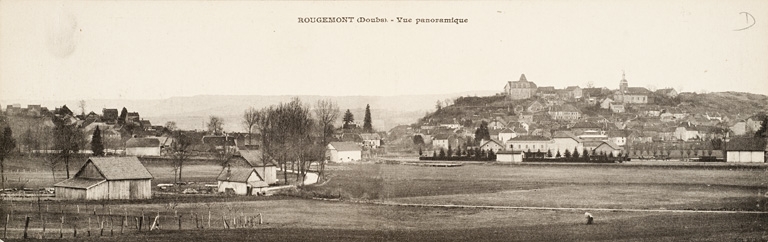 Rougemont (Doubs) - Vue panoramique. S.d. [1ère moitié 20e siècle]