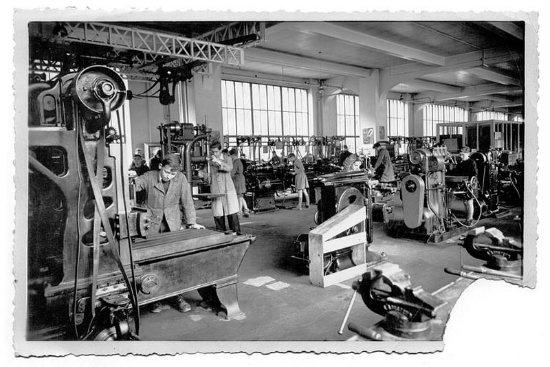 [L'atelier de mécanique], décennies 1930-1940.