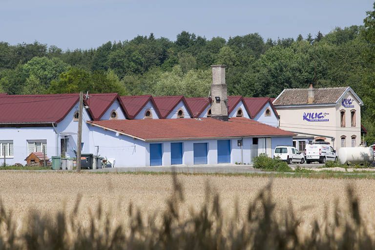 Usine de matériel agricole et d'équipement industriel Japy Frères (usine de la Gare), puis entrepôt Unelec, Dasle (la Gare).