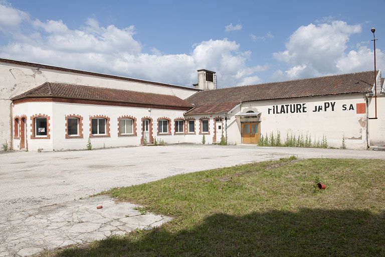 Bureaux vus depuis l'entrée.
