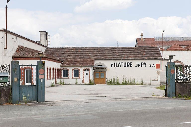 Entrée de l'usine.