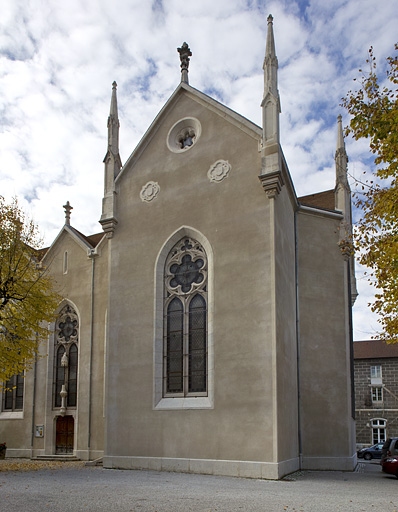 Transept sud de la chapelle.