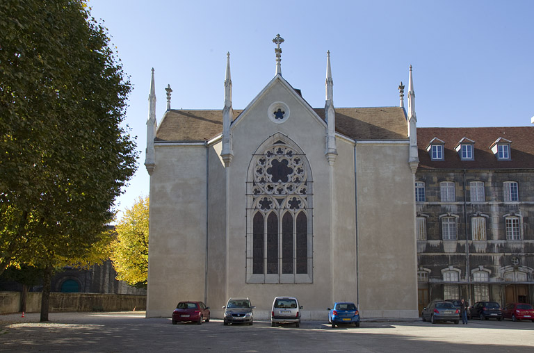 Chevet de la chapelle.