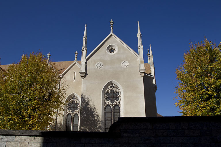 Chapelle depuis la rue Girod de Chantrans.