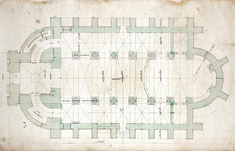 [Plan de l'église].