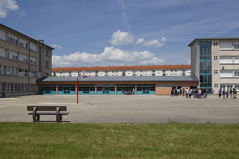 Bâtiment de l'administration : face postérieure.