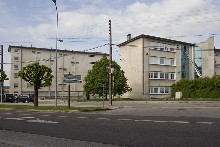 Vue d'ensemble, depuis le nord-est.