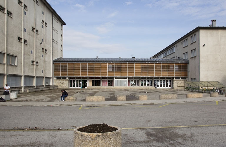 Bâtiment de l'administration : face antérieure.