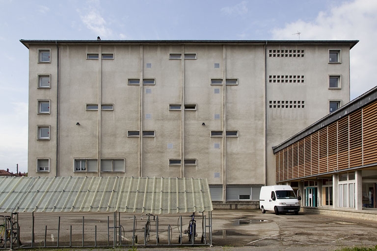 Internat garçons, vu du nord.