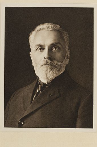 Victor Bérard (1864-1931), photographie, par Jean Bastian, décennie 1910 ou 1920.