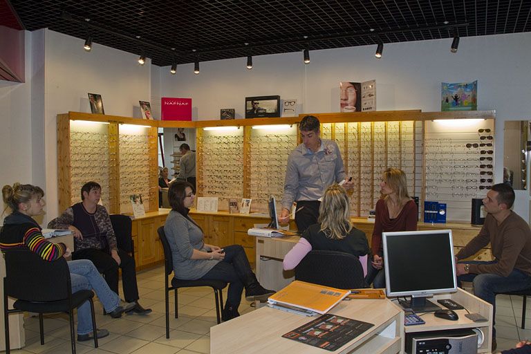 Bâtiment B : le magasin d'application.