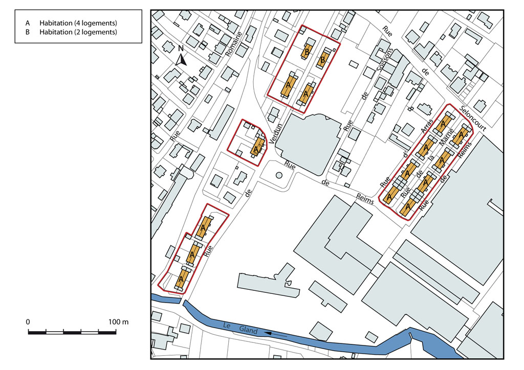 Plan-masse et de situation.