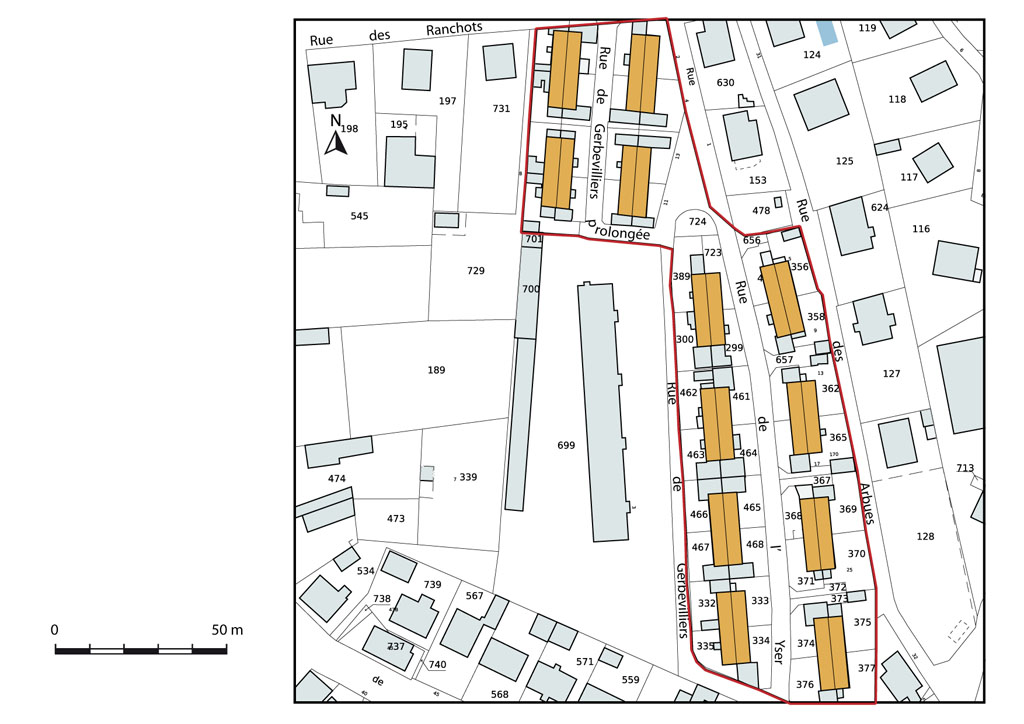 Plan-masse et de situation.
