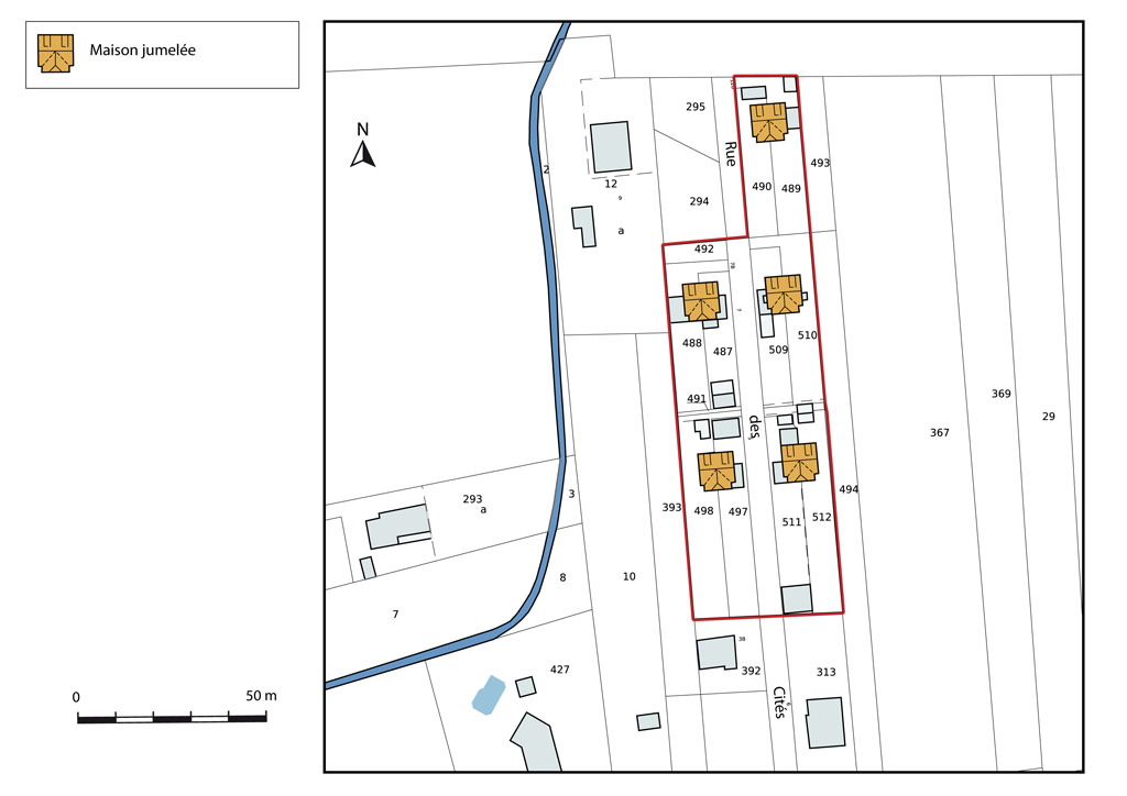 Plan-masse et de situation.