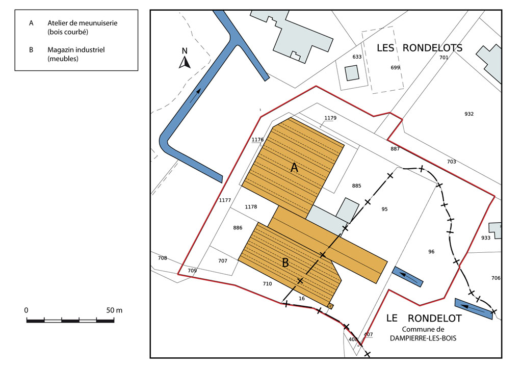 Plan-masse et de situation.