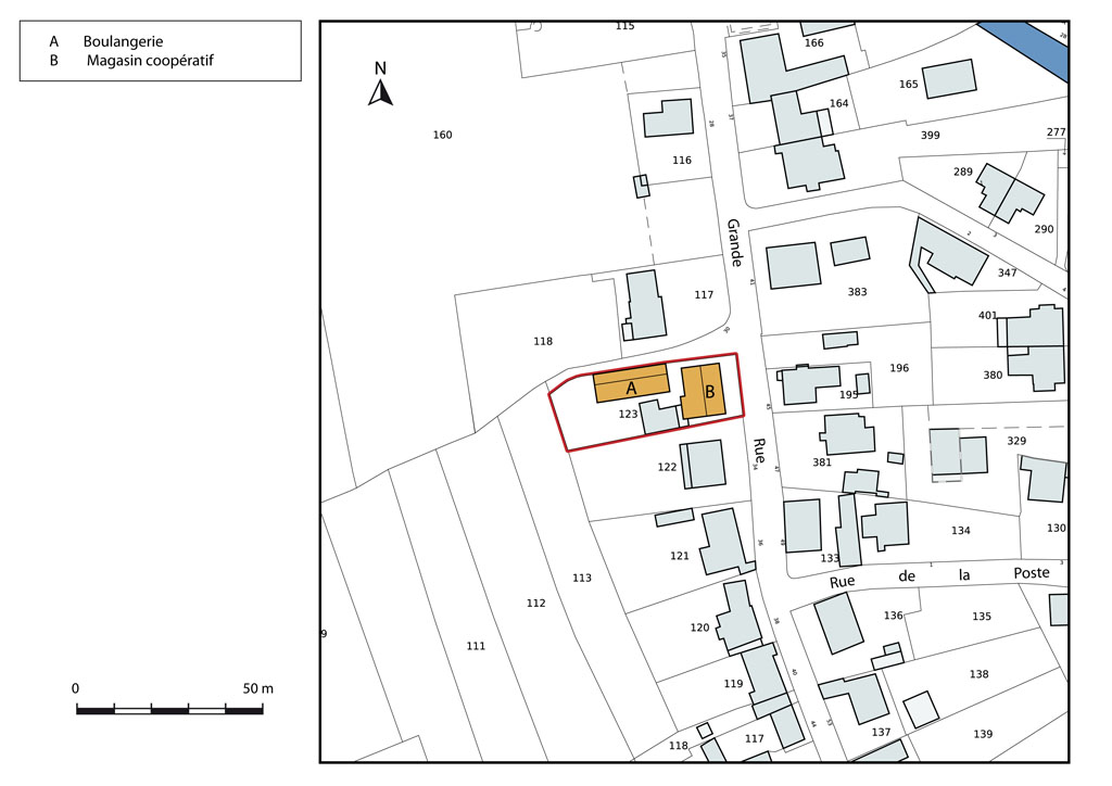 Magasin coopératif la Fraternelle, actuellement logement