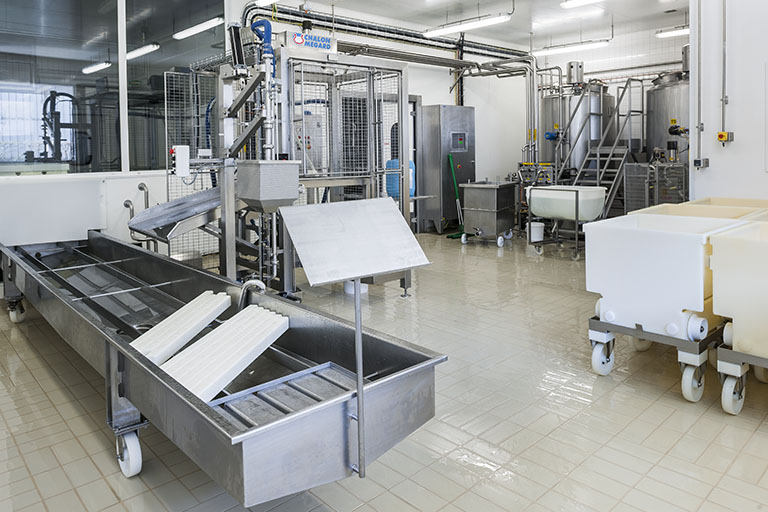 Salle de production.