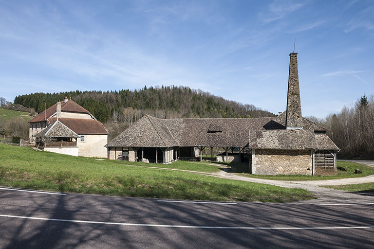 Vue d'ensemble depuis l'ouest.