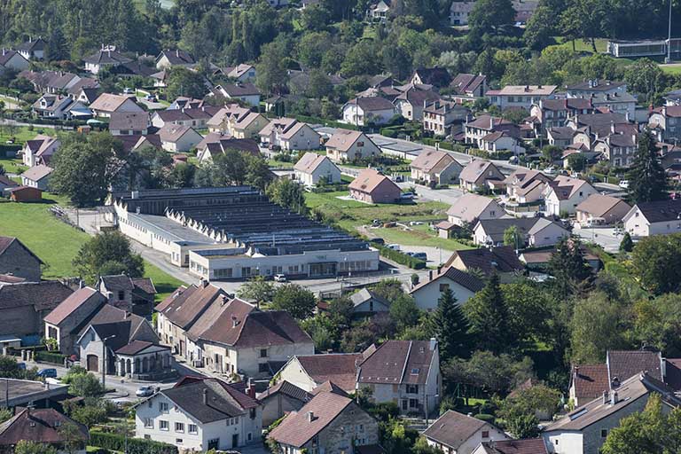 Usine de matériel d'équipement industriel Lipemec, Ornans (13 rue des Contrevaux).