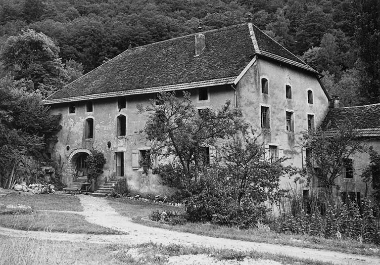 Ancien moulin à papier (?), photogr., s.d. [début 20e siècle].
