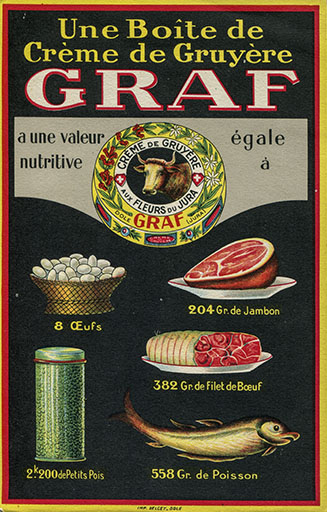 Plaque publicitaire, s.d. [vers 1925].