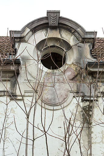 Etat en 2016. Usine A : oeil de boeuf des bureaux (extrémité orientale).