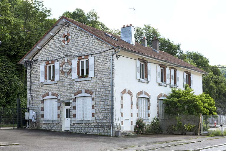 Etat en 2016. Usine B : logement, depuis la cour à l'ouest.
