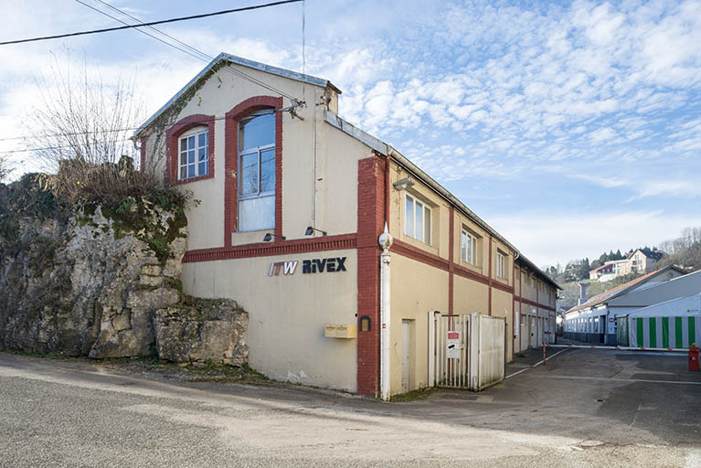 Bâtiment d'accueil de l'ancienne entrée (bureaux).