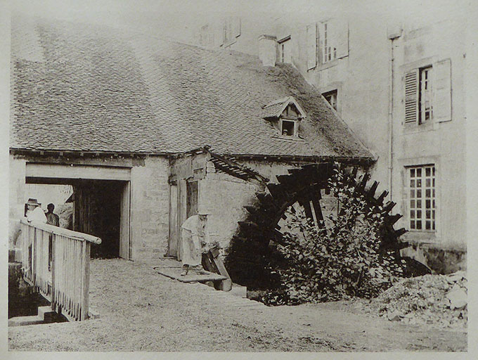 Vue sur la roue. [Photographie de Vedustas vers 1885-1890 ?] 