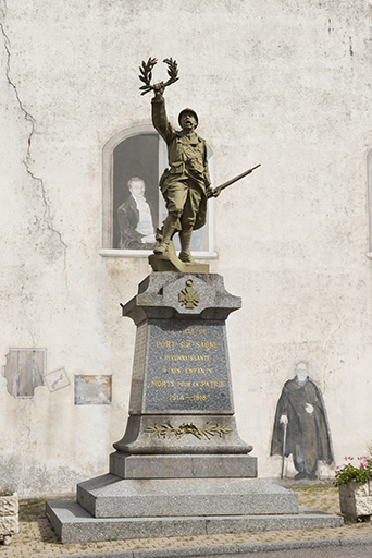 Vue d'ensemble du monument.