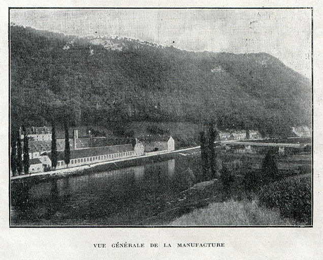 Vue générale de la manufacture, photogr., s.d. [1923]. 