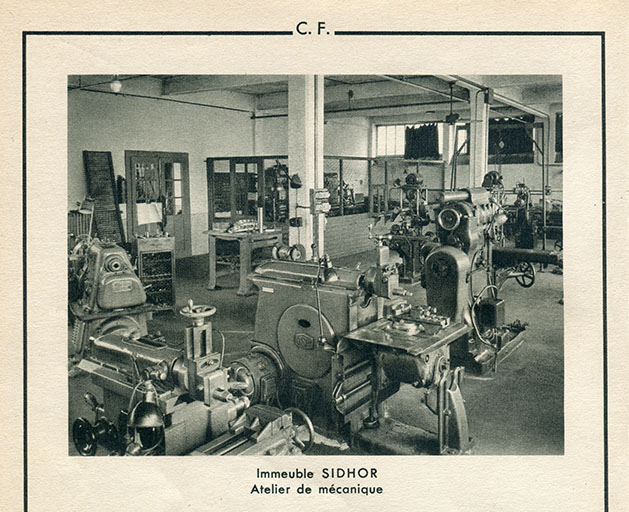 [Atelier de mécanique], 1950.