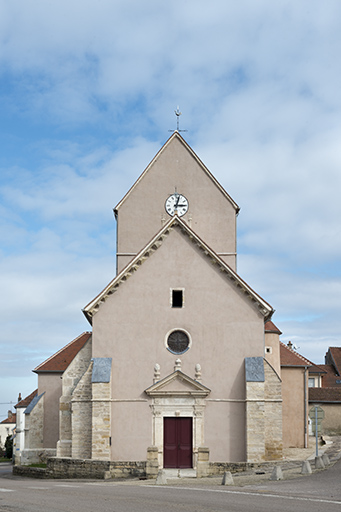 La façade occidentale.