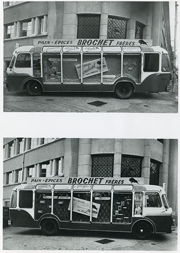 Camions publicitaires Brochet, s.d. [vers 1955].