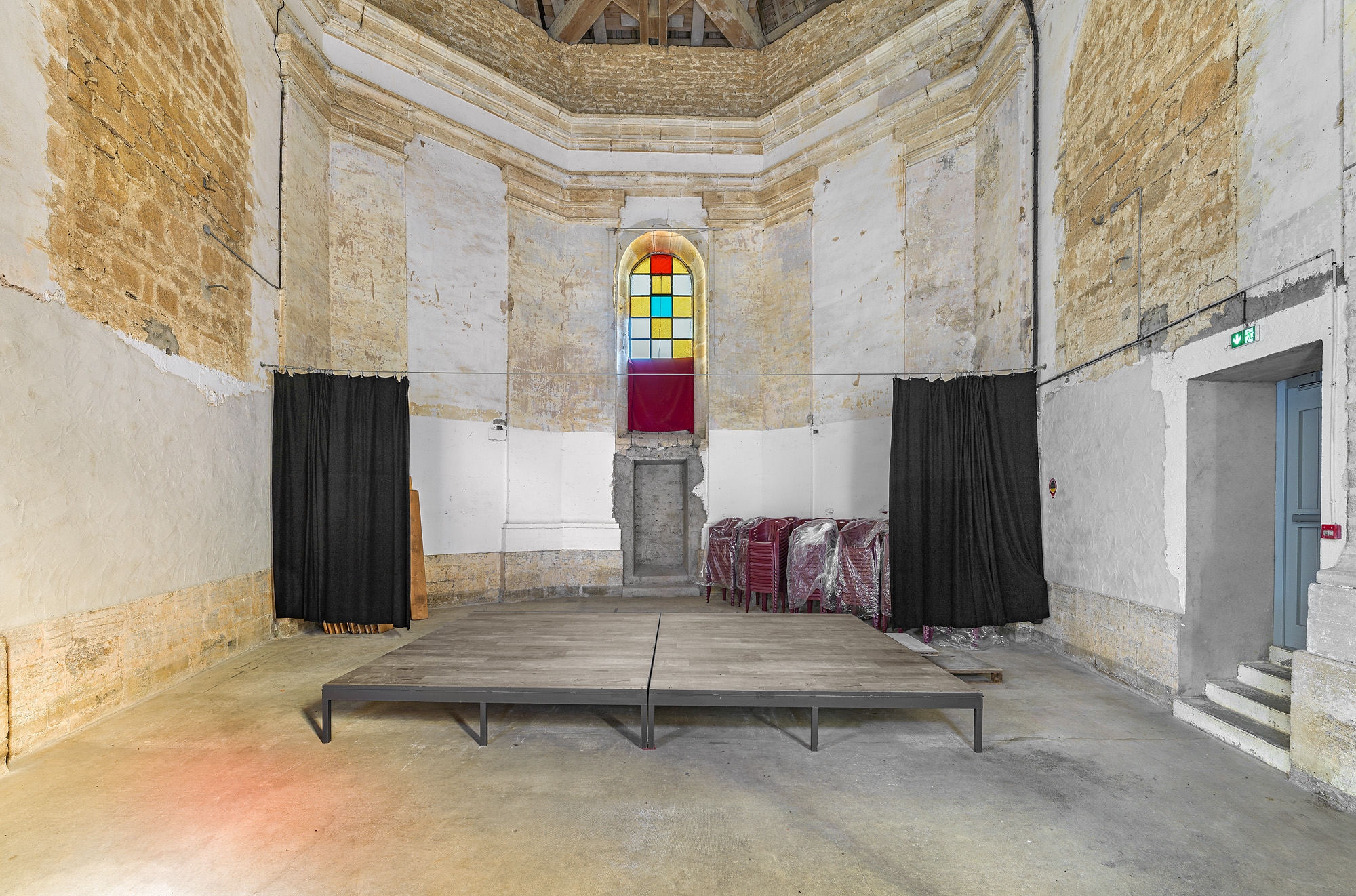 Le choeur, vue d'ensemble.