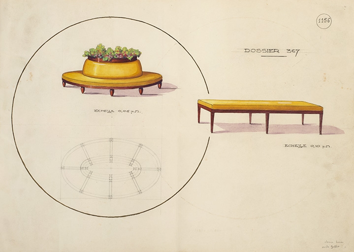 Dossier 367 [mobilier pour le foyer]. S.d. [1923 ?].