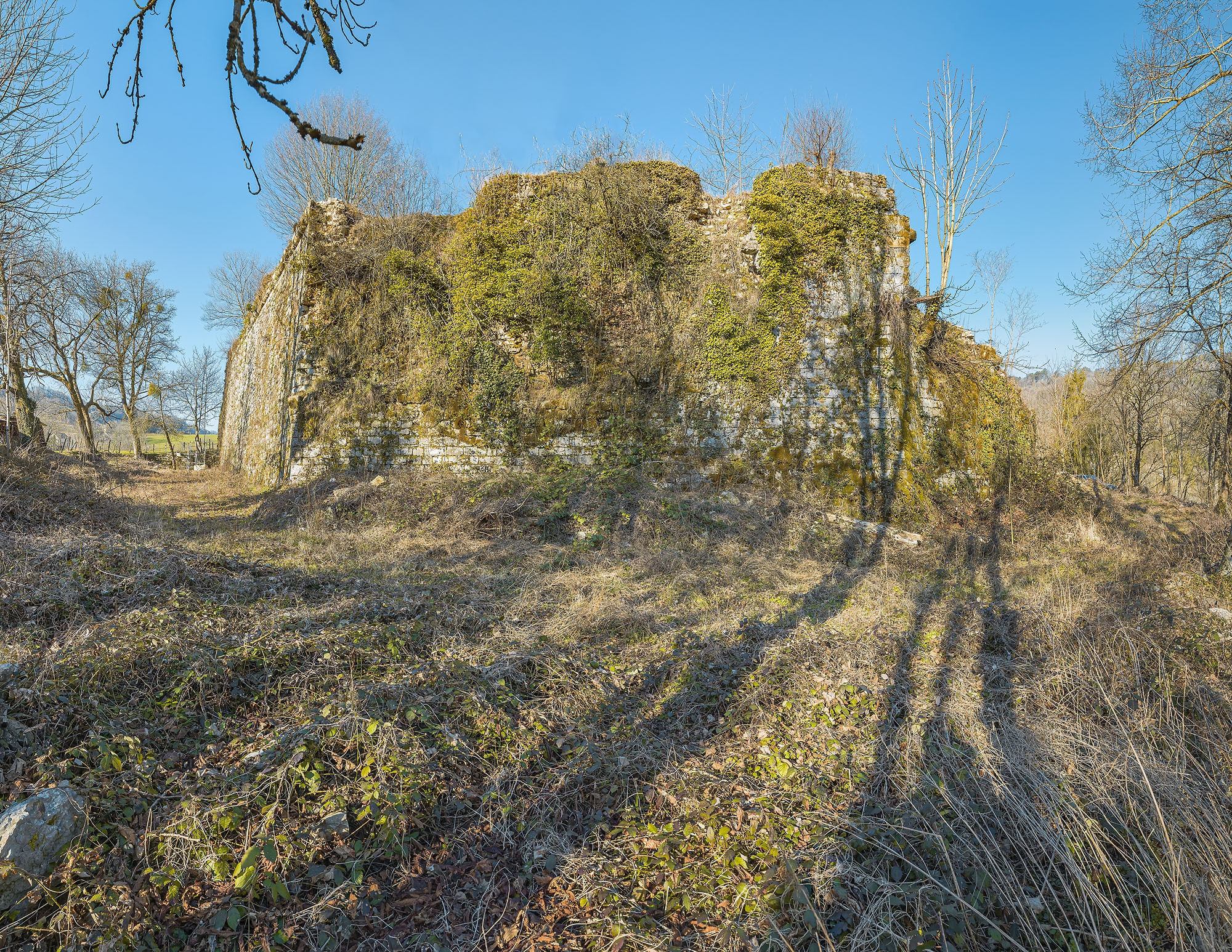 Vestiges des remparts.