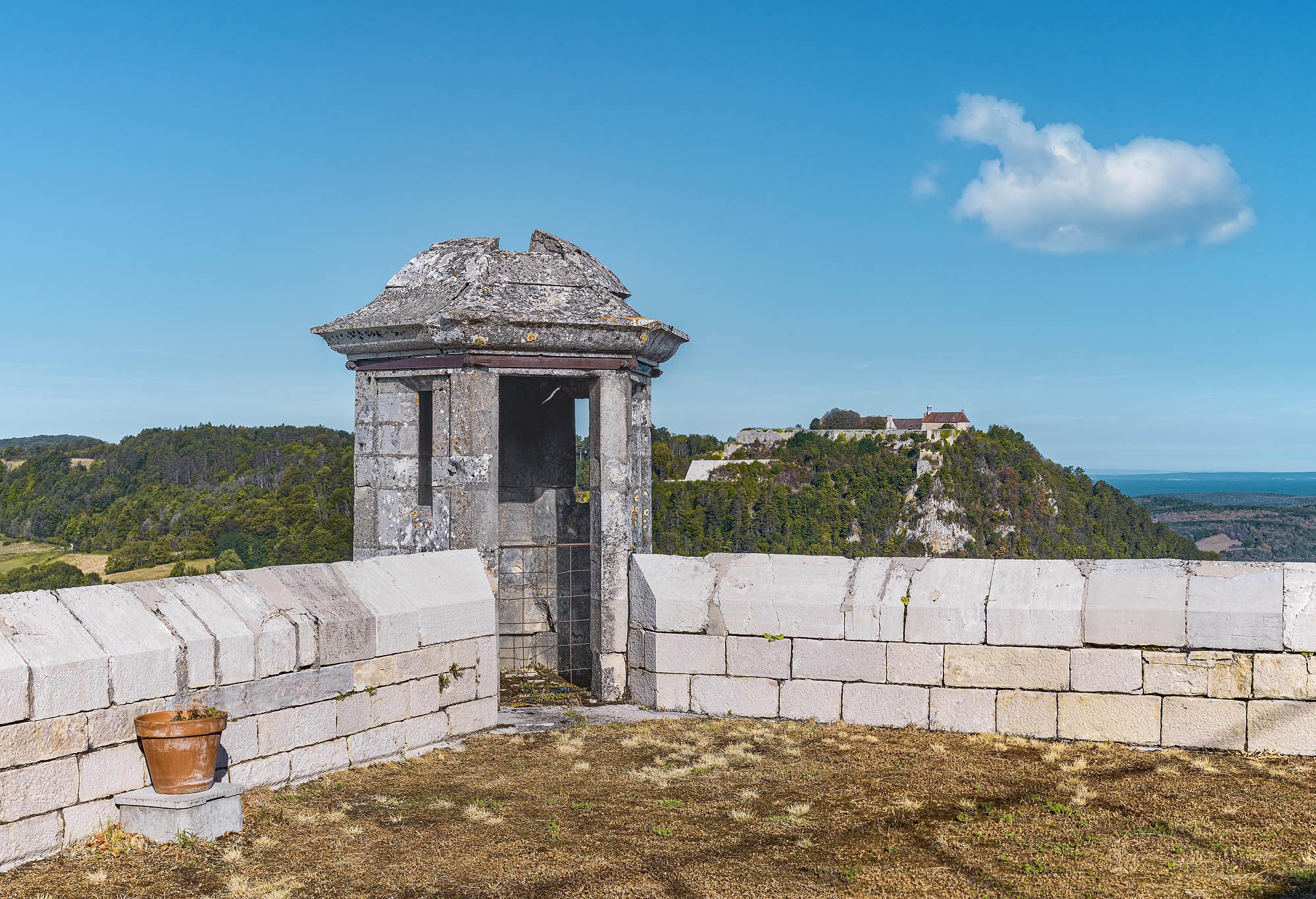 L'échauguette et le fort Saint-André.