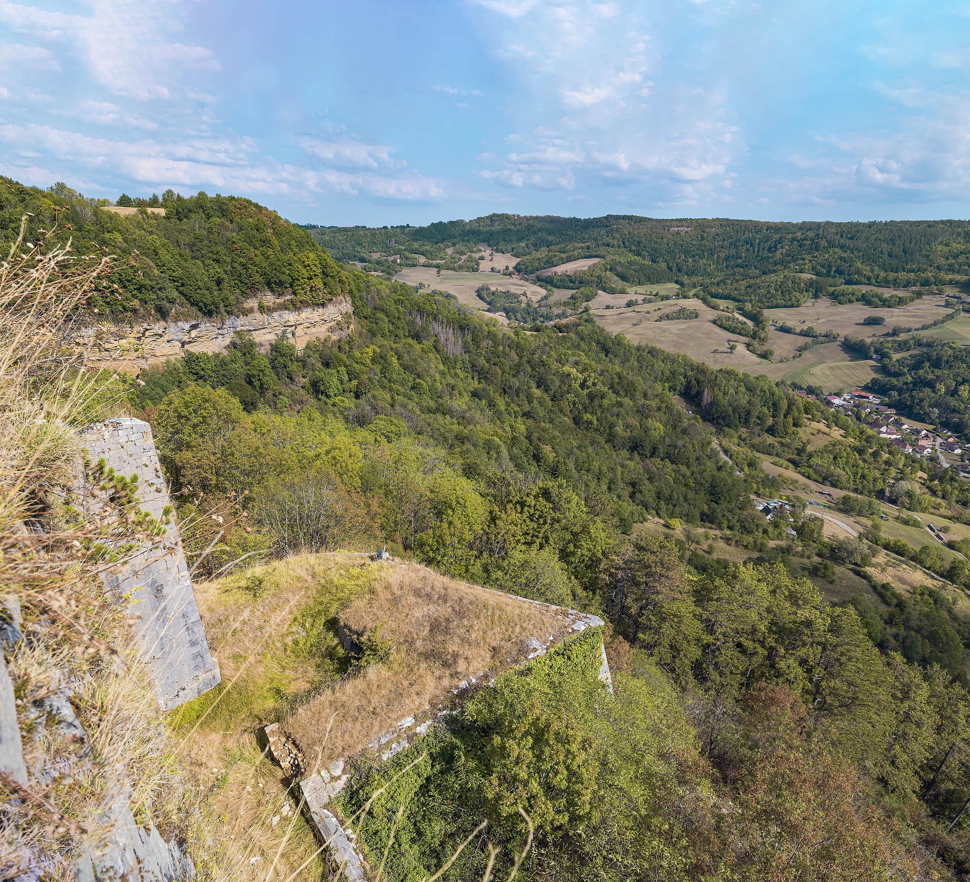 Vestige de l'ouvrage à cornes.