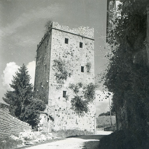 Vue depuis la rue de Chambenoz, milieu 20e siècle.