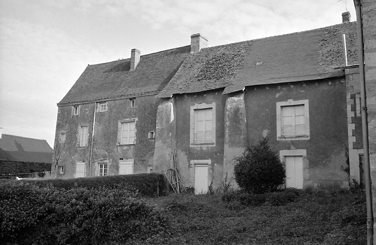 Logis : élévation postérieure, partie gauche.