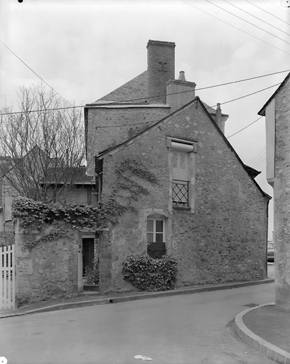 2 place de la Lune partie gauche : élévation latérale gauche.