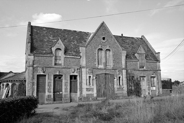 Ecurie, élévation postérieure.