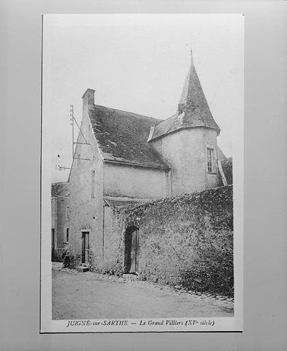 Elévations droite et postérieure.