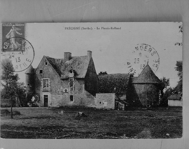 Logis, élévation antérieure.